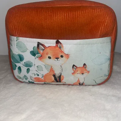 Trousse de toilette renard 